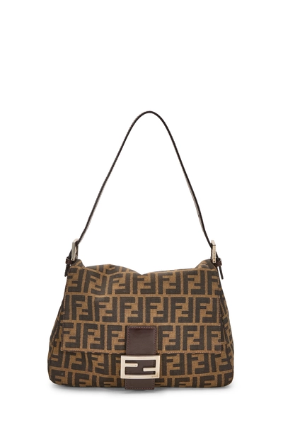Fendi Brown Zucca Canvas Mama