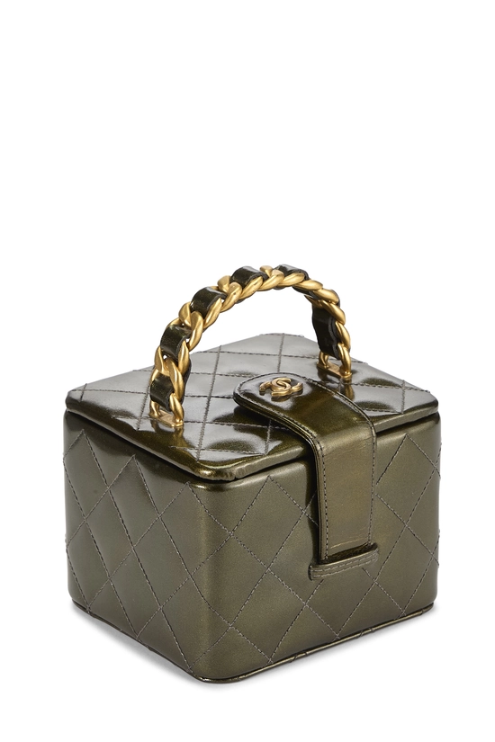 Green Patent Leather Vanity Mini, , large image number 1