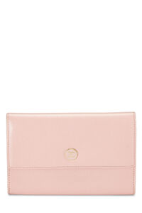 Pink White Filigree Long Chanel Wallet – Urban Bling