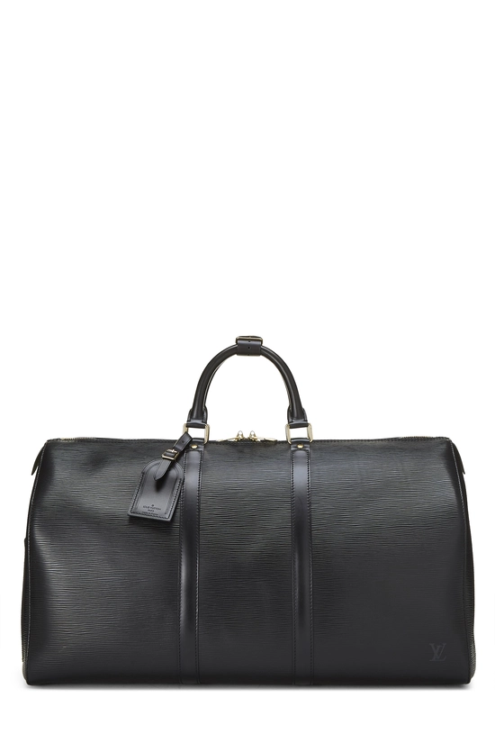 Black Epi Keepall 50, , large image number 0