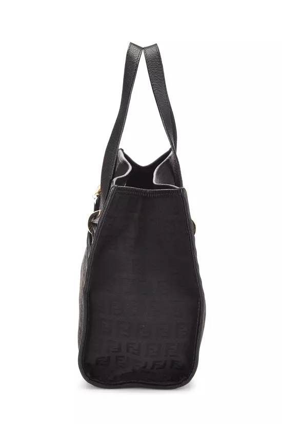 Black Zucchino Canvas Tote Small, , large image number 2