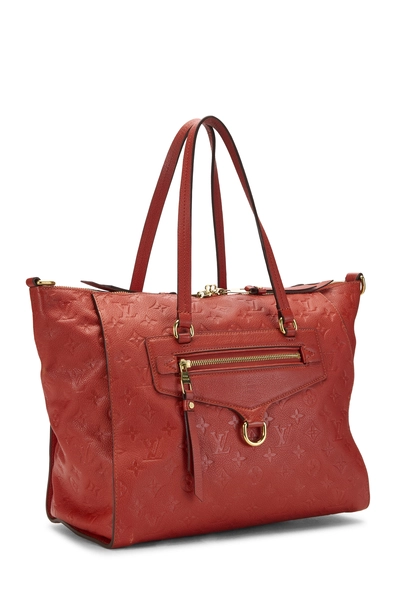 Louis Vuitton Orange Monogram Empreinte Lumineuse PM — photo 2