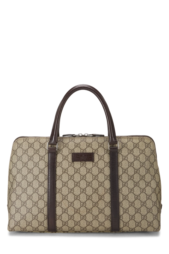 Brown GG Supreme Canvas Handbag, , large image number 0