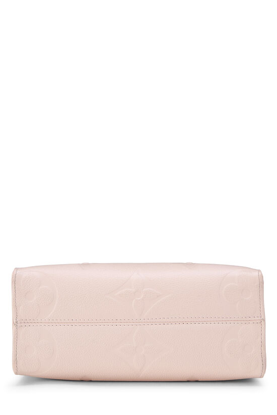 Pink Giant Monogram Empreinte On The Go PM, , large image number 4