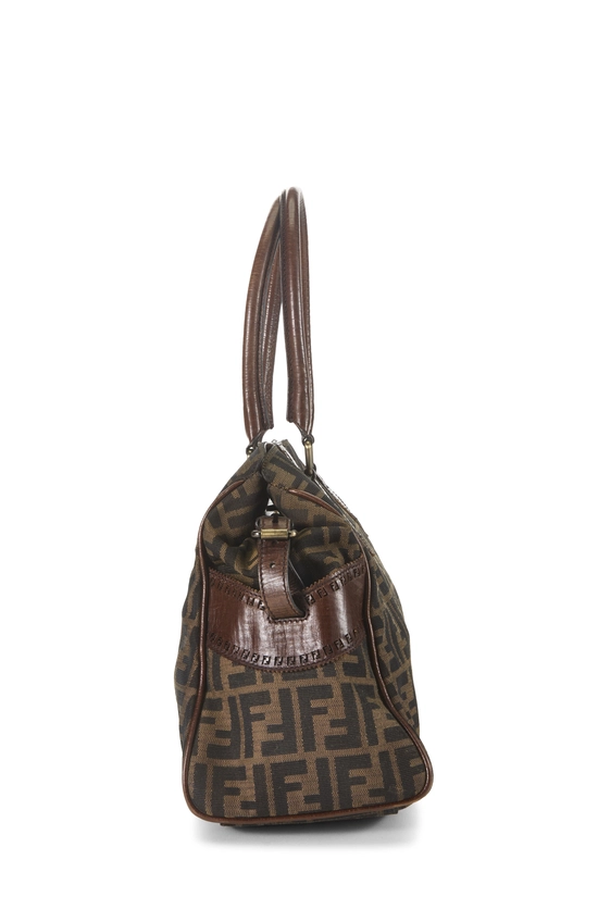 Brown Zucca Canvas Bag Du Jour Medium, , large image number 2