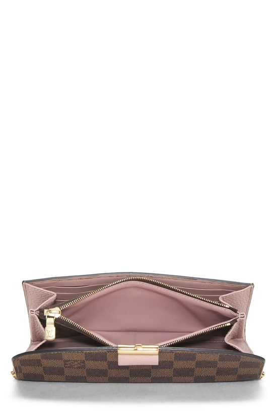 Damier Ebene Croisette Wallet on Chain (WOC) PM, , large image number 5