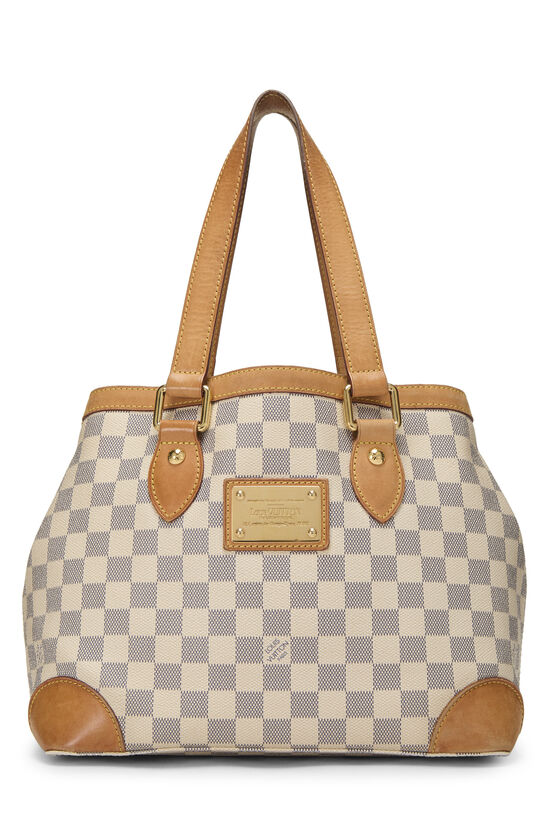Pre-Owned Damier Azur Hampstead PM QJB09R0NWF222