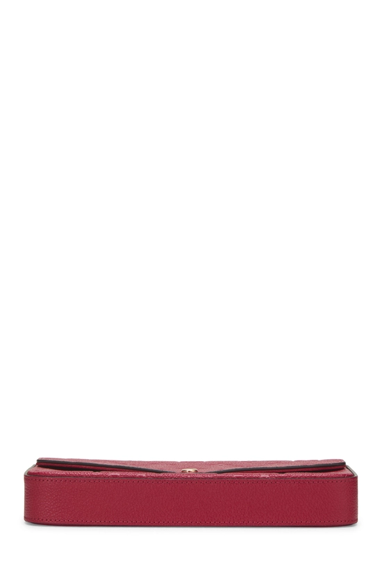 Red Monogram Empreinte Pochette Felicie, , large image number 4