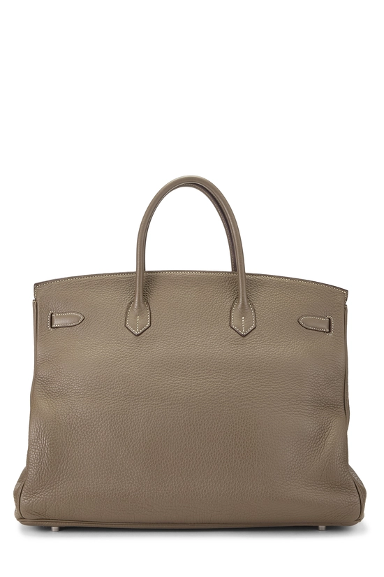 Etoupe Togo Birkin 40, , large image number 3