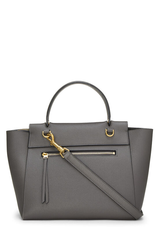 Black Grained Calfskin Belt Bag Micro, , large image number 3