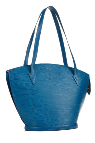 Toledo Blue Epi St. Jacques Shopping Tote, , large