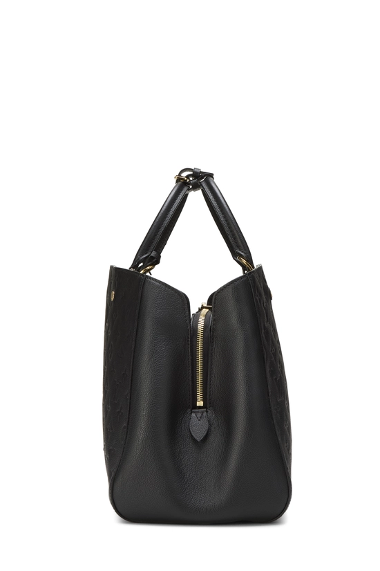 Black Monogram Empreinte Montaigne MM, , large image number 2
