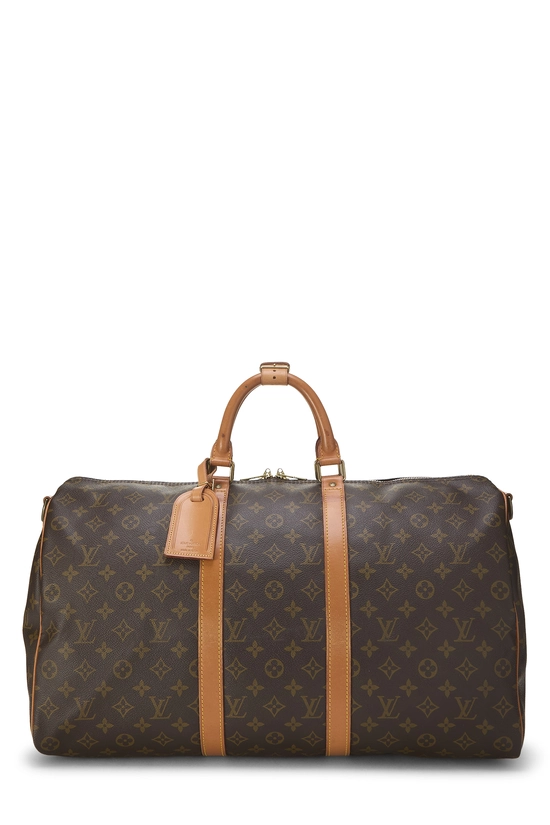 Monogram Canvas Keepall Bandouliere 50, , large image number 0