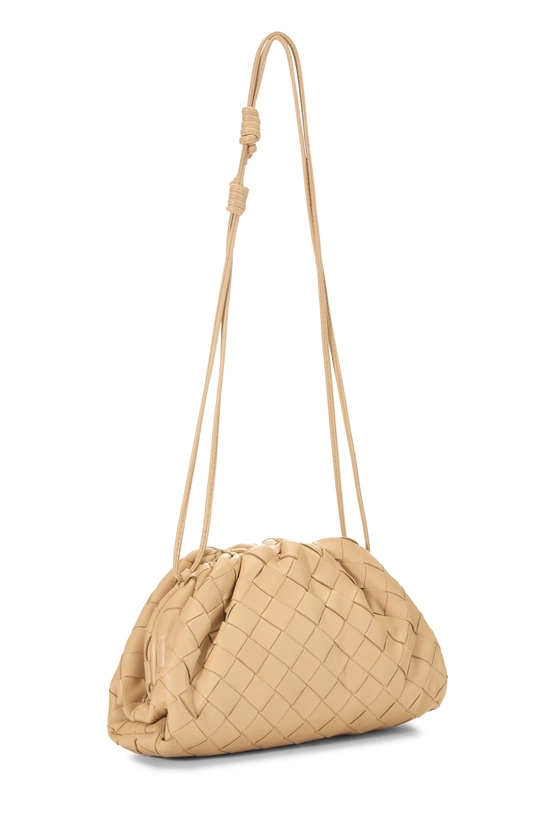 Beige Intrecciato Leather "The Pouch" Mini, , large image number 1