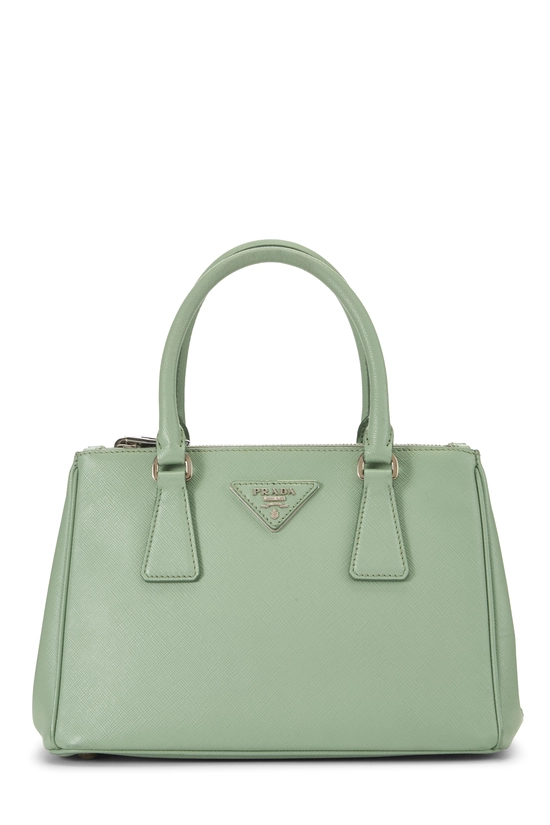 Green Saffiano Galleria Tote Small, , large image number 0