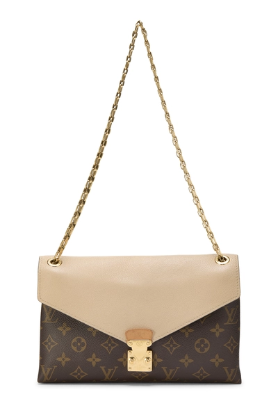 Louis Vuitton Beige Monogram Canvas Pallas Chain Bag — photo 1