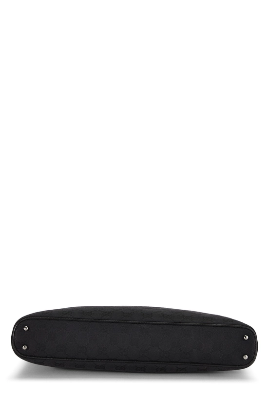 Black GG Canvas Tote, , large image number 4