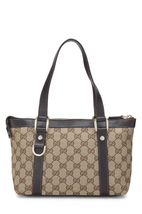 Original GG Canvas Abbey Zip Tote Small, , large image number 3