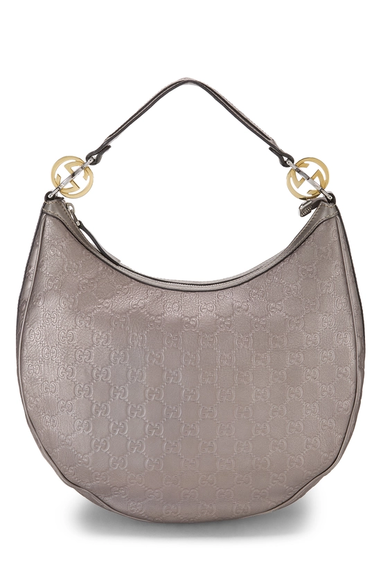 Purple Guccissima GG Twins Hobo, , large image number 0