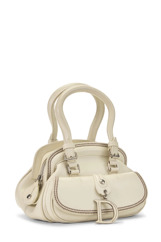White Calfskin Detective Mini, , large image number 1