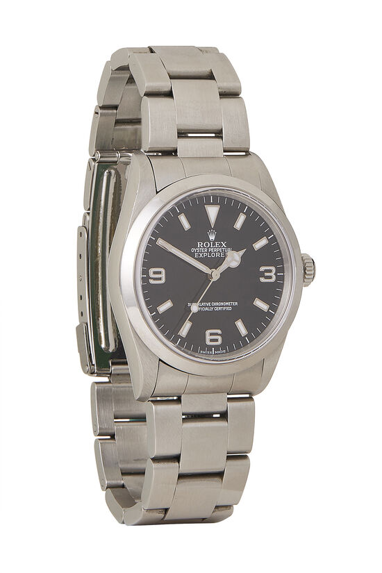 Stainless Steel Explorer 14270 36mm, , large image number 1