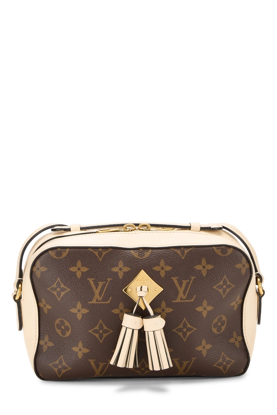Cream Monogram Canvas Saintonge, , large image number 0