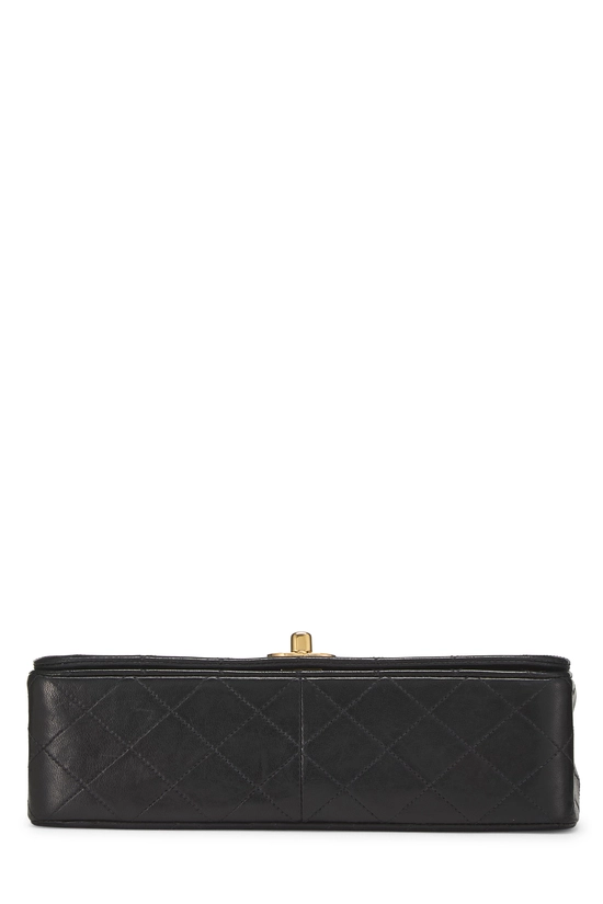 Black Quilted Lambskin Full Flap Small, , large image number 4