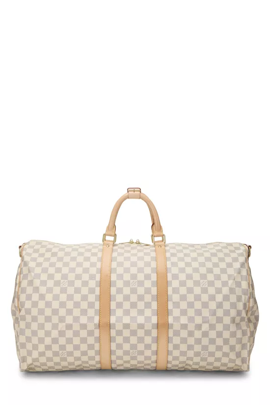 Damier Azur Keepall Bandouliere 55, , large image number 0