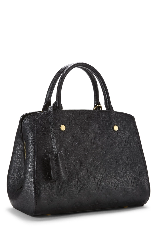 Black Monogram Empreinte Montaigne BB, , large image number 1