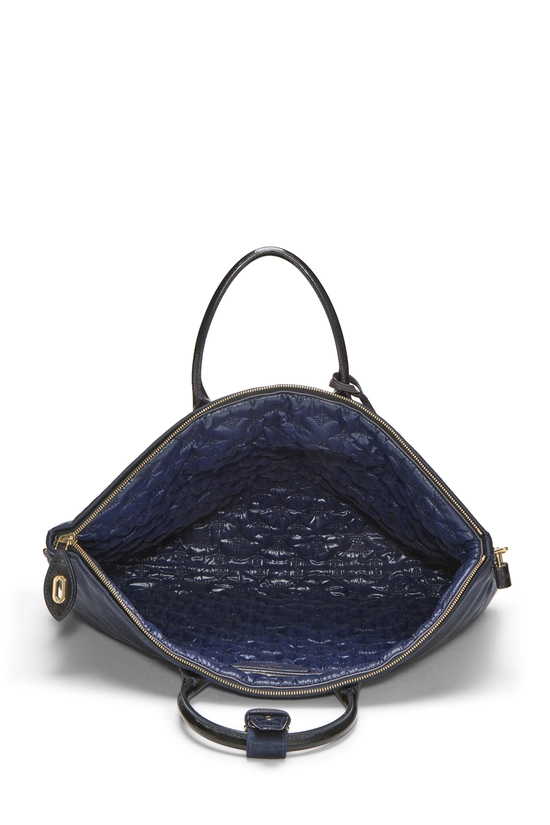 Navy Monogram Desire Vertical Lockit GM, , large image number 5