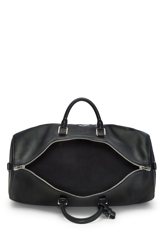 Supreme x Louis Vuitton Black Epi Keepall Bandouliere 55, , large image number 6