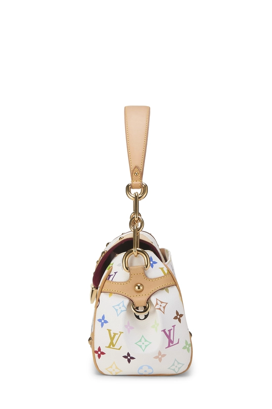 Takashi Murakami x Louis Vuitton White Monogram Multicolore Beverly MM, , large image number 2
