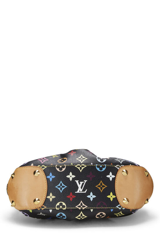 Louis Vuitton Judy Clutch BAG mm Multicolor studs Black limited ed lv x  murakami