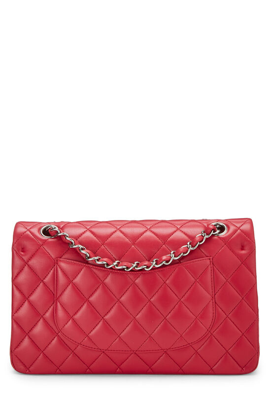 Pink Quilted Lambskin Classic Double Flap Medium, , large image number 3