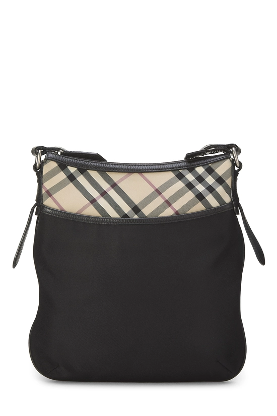 Black House Check Nylon Vertical Messenger, , large image number 0