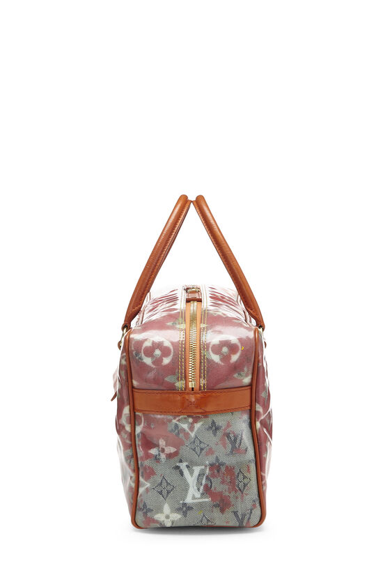 Louis Vuitton Richard Prince Red Jaune Denim Monogram Pulp Weekender PM Bag  Leather ref.315914 - Joli Closet