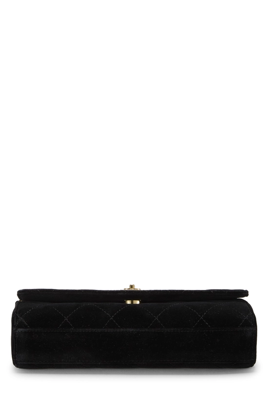 Black Velvet Chain Handbag Small, , large image number 4