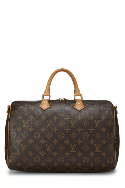 Louis Vuitton Monogram Canvas Speedy Bandouliere 35