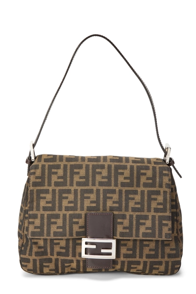 Fendi Brown Zucca Canvas Mama
