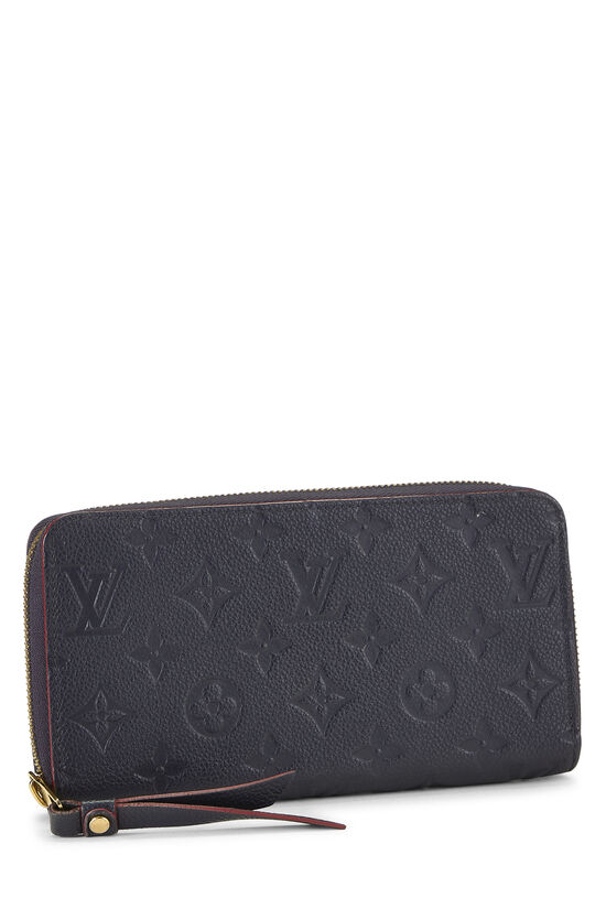Bleu Infini Monogram Empreinte Zippy Wallet, , large image number 1