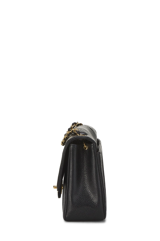 Black Caviar Vertical Flap Medium, , large image number 2
