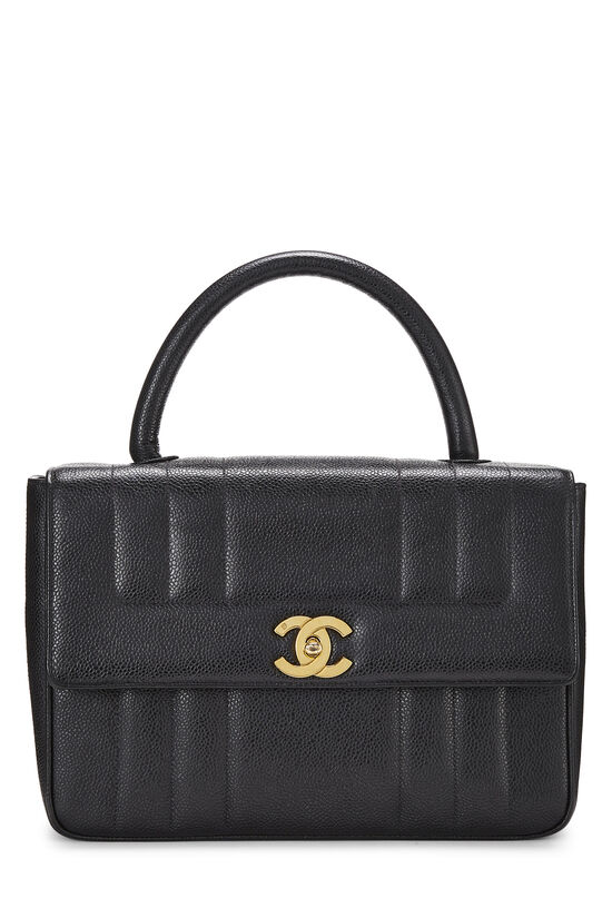 CHANEL, Bags, Chanel Woc Black Caviar Leather With Enamel Gold Chain  Monaco Edition
