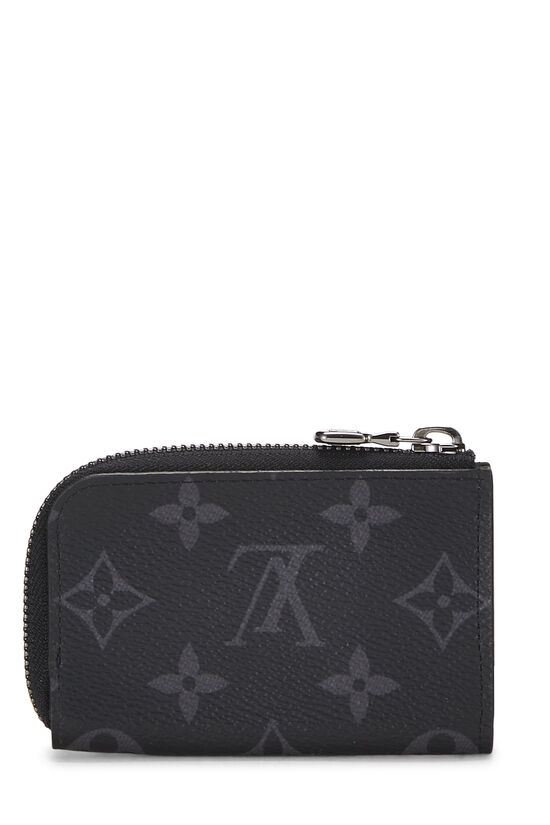 Black Monogram Eclipse Porte Monnaie Jour, , large image number 2