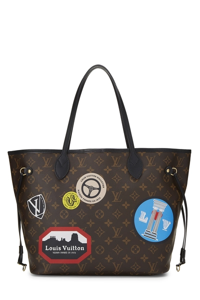 Louis Vuitton Monogram Canvas World Tour Neverfull MM
