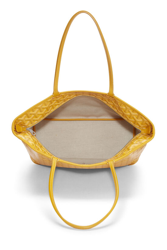 Yellow Goyardine Canvas Artois PM, , large image number 5