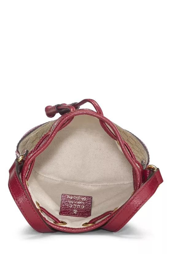 Doraemon x Gucci Coated Canvas Bucket Bag Mini, , large image number 5