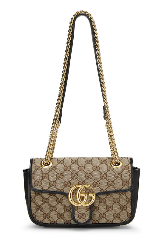 GG Marmont small shoulder bag in black