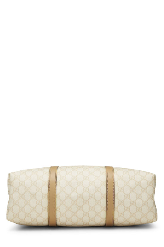 Beige GG Supreme Canvas Plus Tote, , large image number 4
