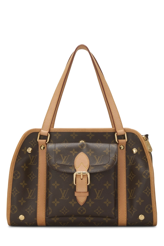 Monogram Canvas Baxter Dog Carrier PM, , large image number 0