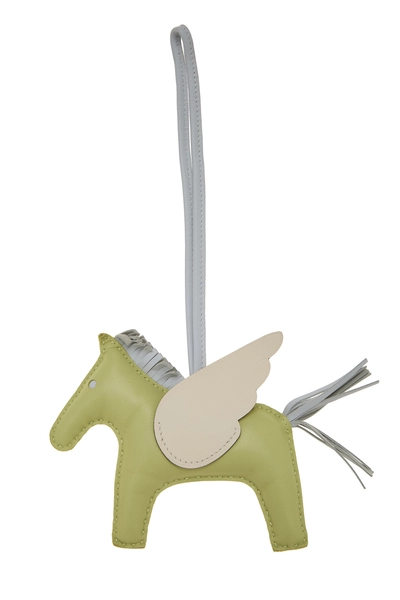 Multicolor Milo Leather Rodeo Pegase Bag Charm MM